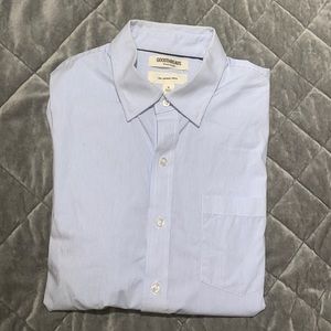 Good Threads male slim fit work shirt button down